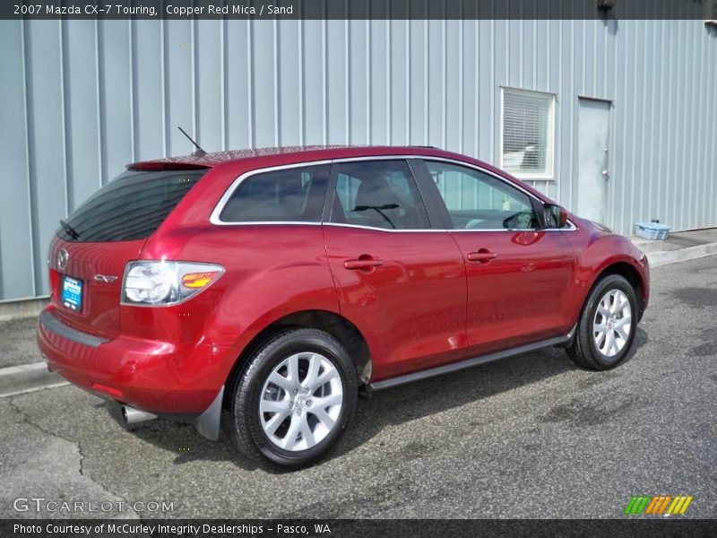 Copper Red Mica / Sand 2007 Mazda CX-7 Touring