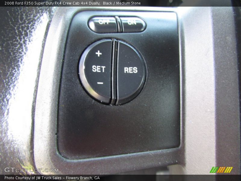 Black / Medium Stone 2008 Ford F350 Super Duty FX4 Crew Cab 4x4 Dually