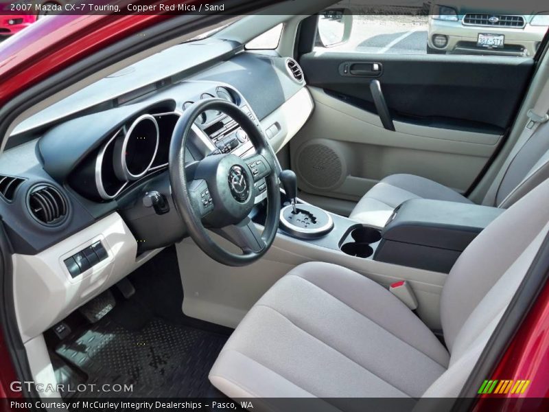 Copper Red Mica / Sand 2007 Mazda CX-7 Touring