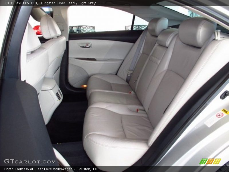 Tungsten Silver Pearl / Light Gray 2010 Lexus ES 350