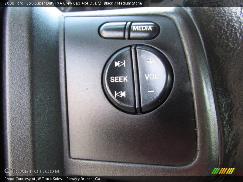 Black / Medium Stone 2008 Ford F350 Super Duty FX4 Crew Cab 4x4 Dually