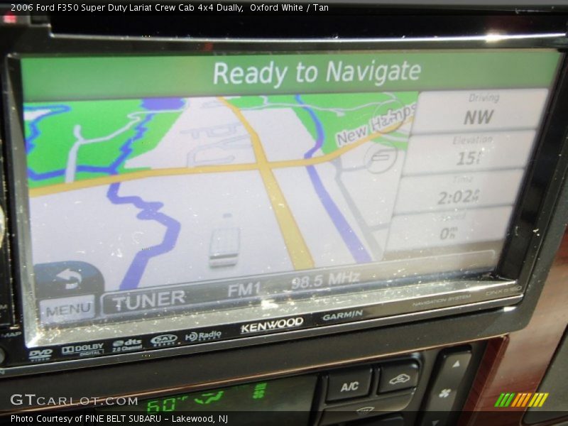 Oxford White / Tan 2006 Ford F350 Super Duty Lariat Crew Cab 4x4 Dually
