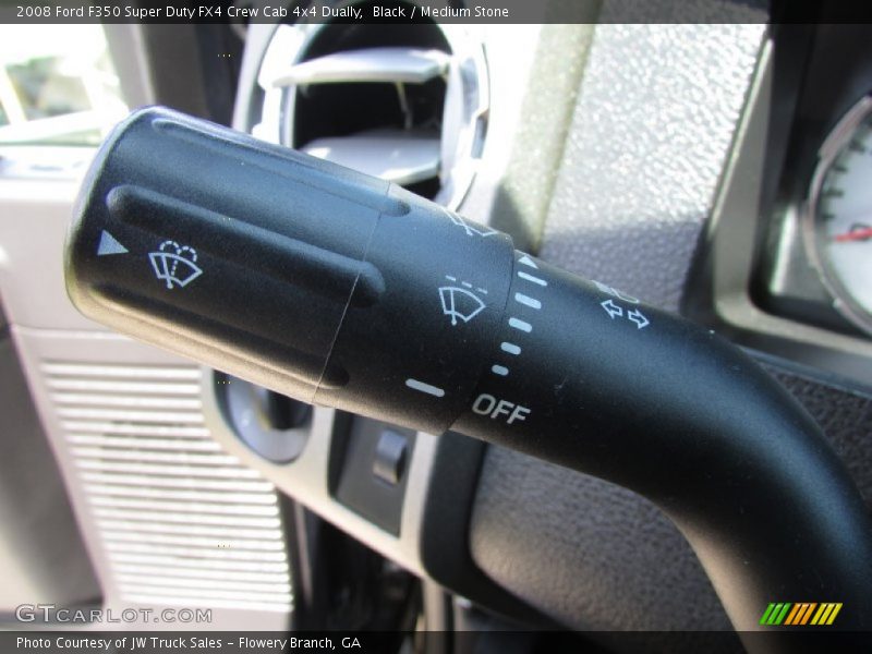 Black / Medium Stone 2008 Ford F350 Super Duty FX4 Crew Cab 4x4 Dually