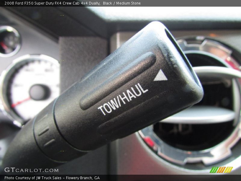 Black / Medium Stone 2008 Ford F350 Super Duty FX4 Crew Cab 4x4 Dually