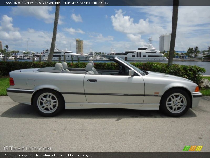  1999 3 Series 328i Convertible Titanium Silver Metallic