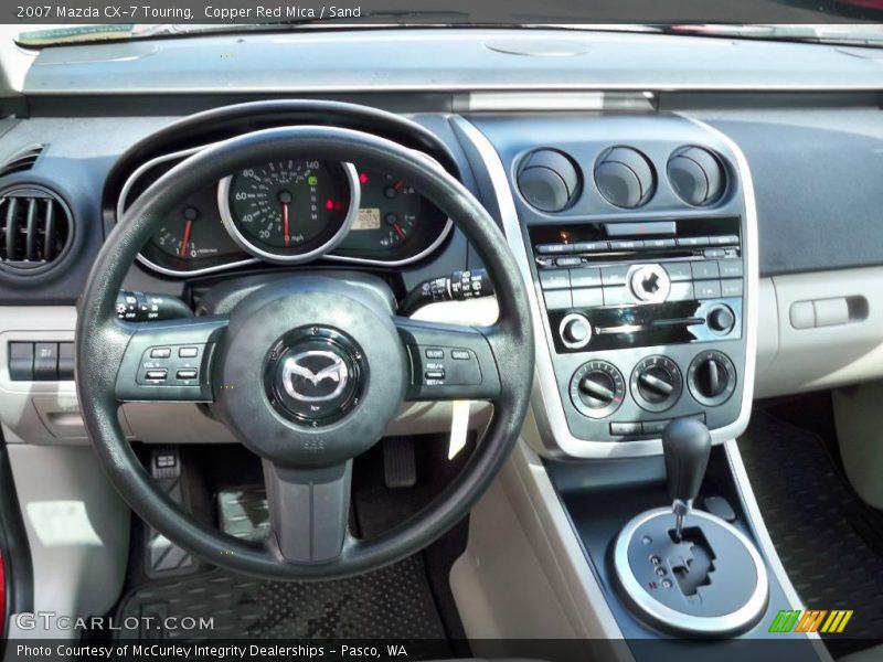 Copper Red Mica / Sand 2007 Mazda CX-7 Touring