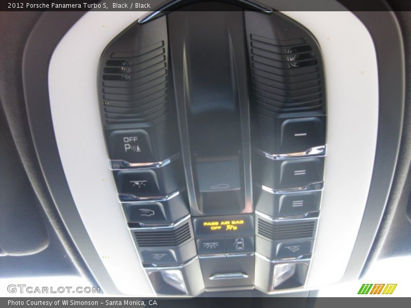 Controls of 2012 Panamera Turbo S