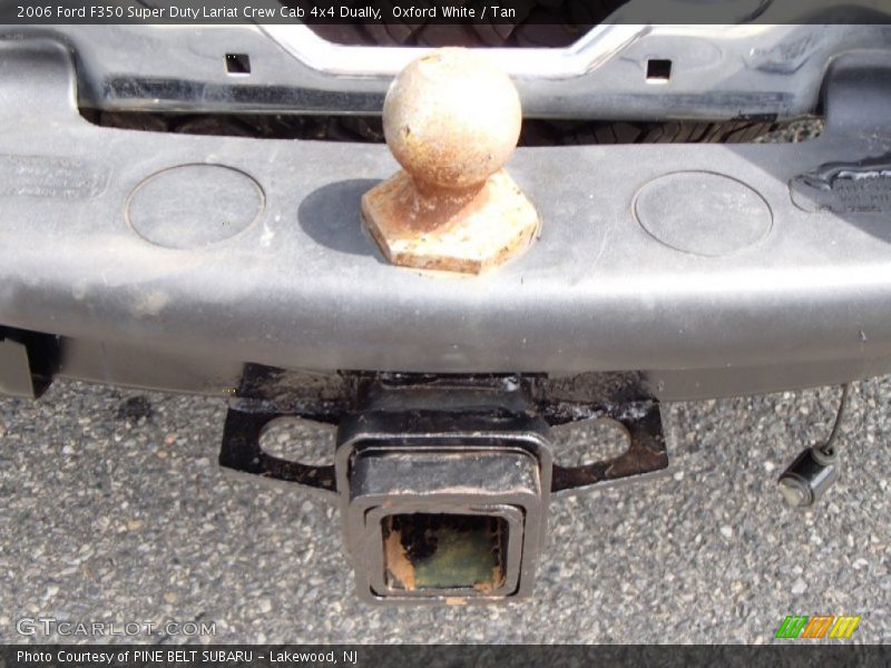 Oxford White / Tan 2006 Ford F350 Super Duty Lariat Crew Cab 4x4 Dually