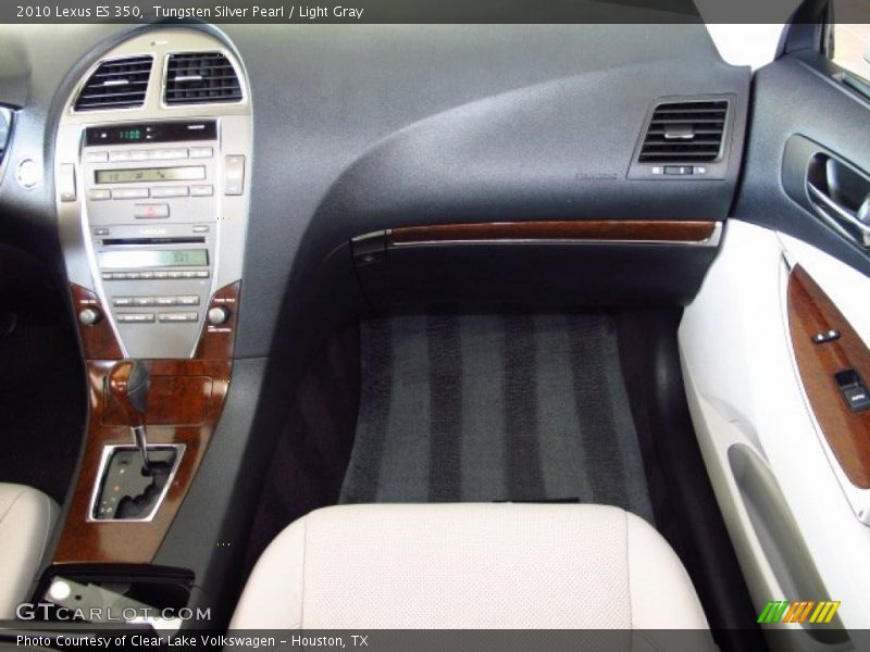 Tungsten Silver Pearl / Light Gray 2010 Lexus ES 350