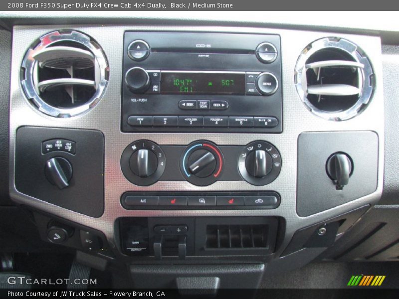Black / Medium Stone 2008 Ford F350 Super Duty FX4 Crew Cab 4x4 Dually