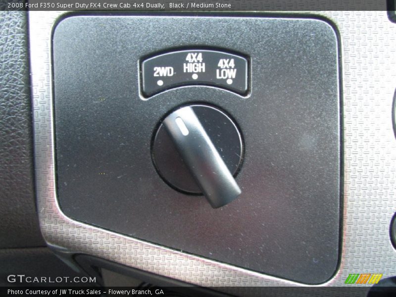 Black / Medium Stone 2008 Ford F350 Super Duty FX4 Crew Cab 4x4 Dually