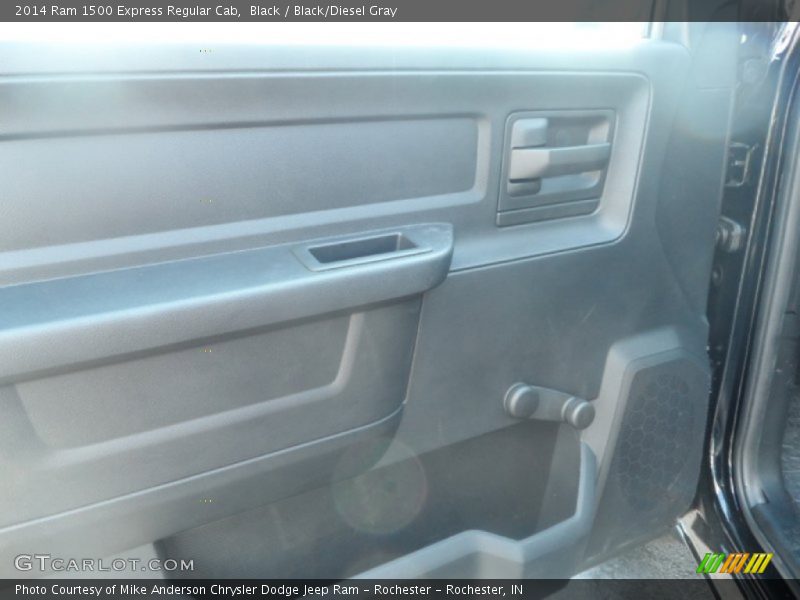 Black / Black/Diesel Gray 2014 Ram 1500 Express Regular Cab