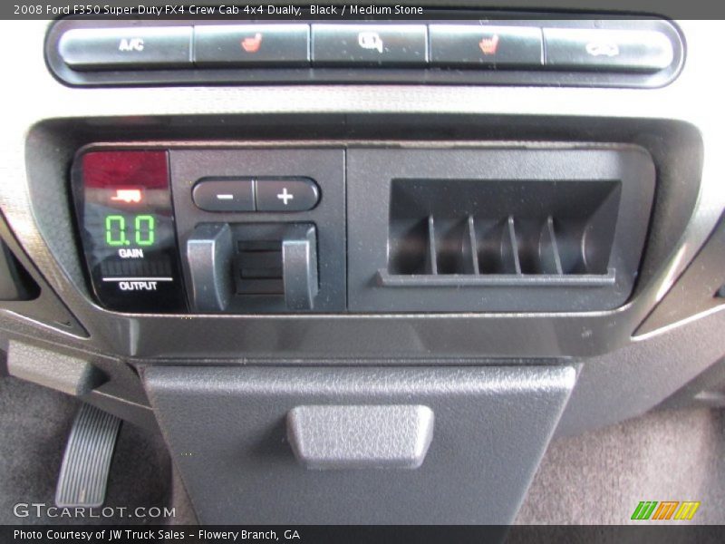 Black / Medium Stone 2008 Ford F350 Super Duty FX4 Crew Cab 4x4 Dually