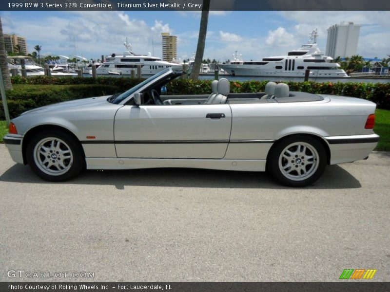  1999 3 Series 328i Convertible Titanium Silver Metallic