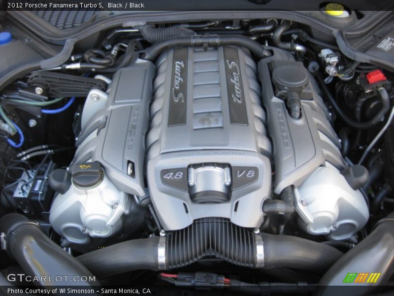  2012 Panamera Turbo S Engine - 4.8 Liter DFI Twin-Turbocharged DOHC 32-Valve VarioCam Plus V8