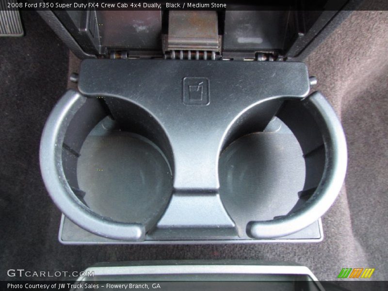 Black / Medium Stone 2008 Ford F350 Super Duty FX4 Crew Cab 4x4 Dually