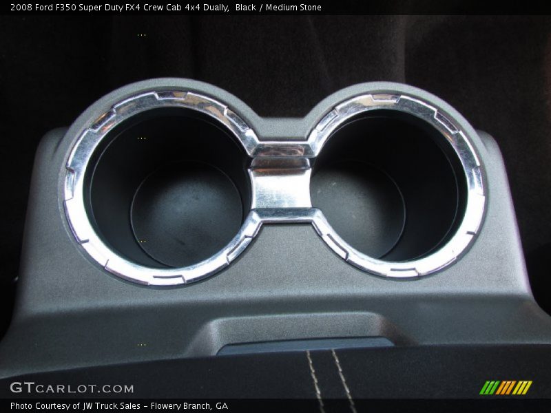 Black / Medium Stone 2008 Ford F350 Super Duty FX4 Crew Cab 4x4 Dually