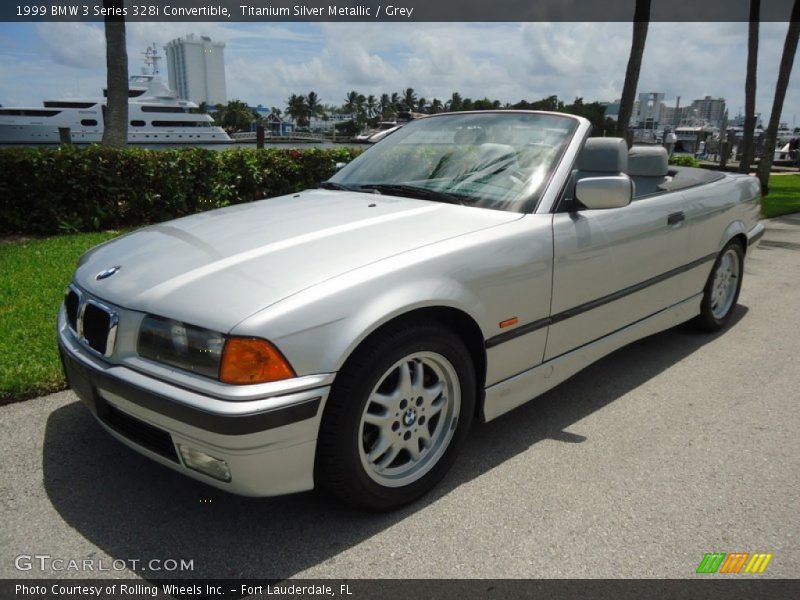 Front 3/4 View of 1999 3 Series 328i Convertible