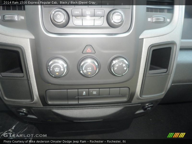 Black / Black/Diesel Gray 2014 Ram 1500 Express Regular Cab
