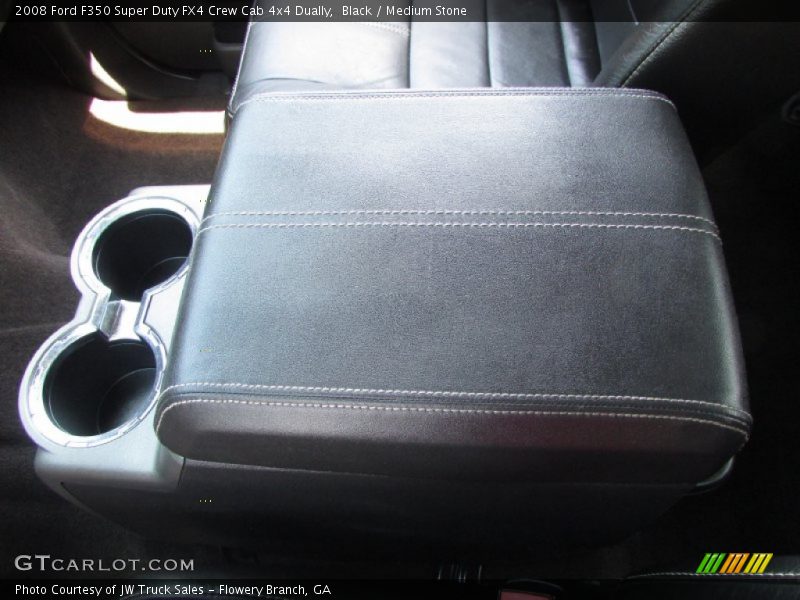 Black / Medium Stone 2008 Ford F350 Super Duty FX4 Crew Cab 4x4 Dually