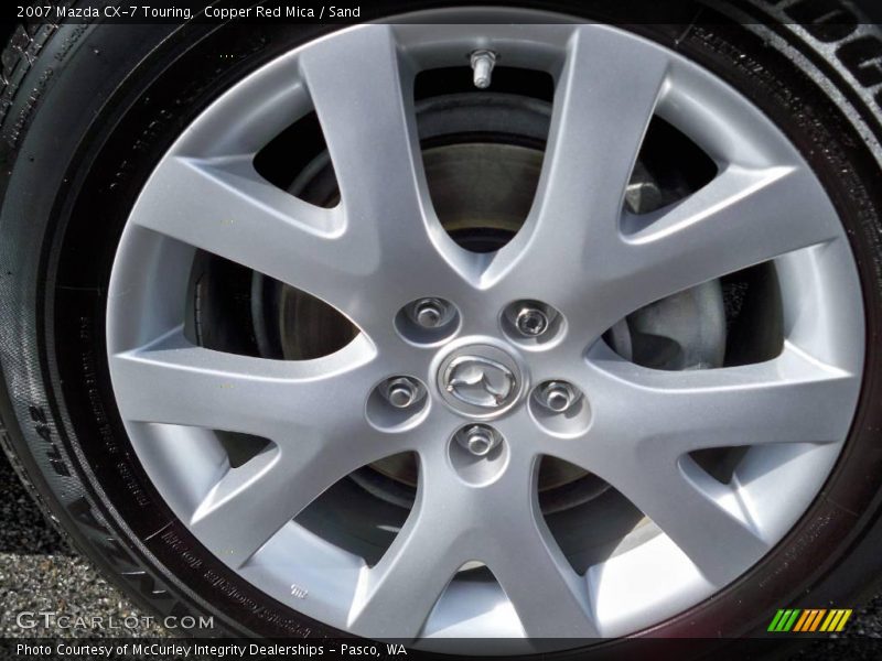 Copper Red Mica / Sand 2007 Mazda CX-7 Touring
