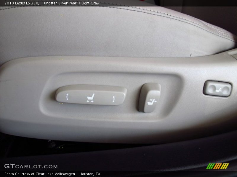 Tungsten Silver Pearl / Light Gray 2010 Lexus ES 350
