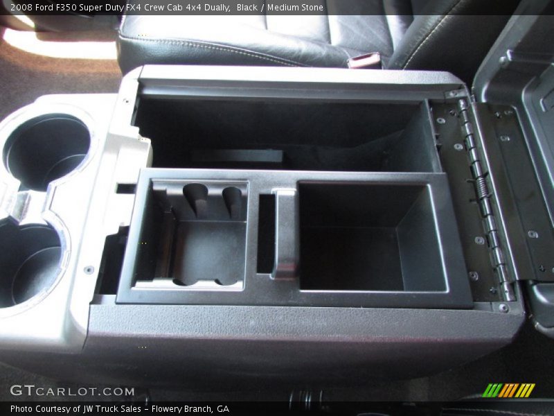 Black / Medium Stone 2008 Ford F350 Super Duty FX4 Crew Cab 4x4 Dually