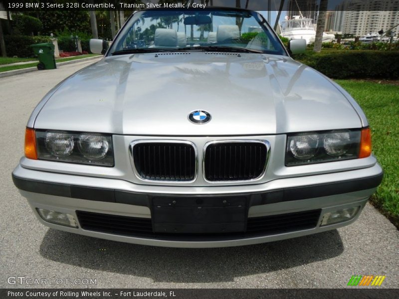  1999 3 Series 328i Convertible Titanium Silver Metallic