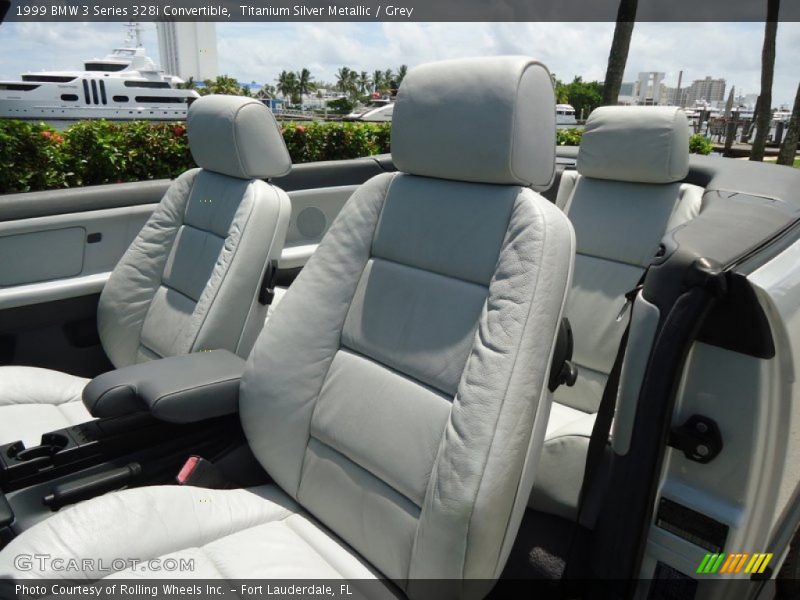  1999 3 Series 328i Convertible Grey Interior