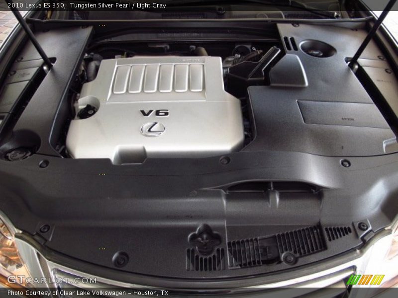 Tungsten Silver Pearl / Light Gray 2010 Lexus ES 350