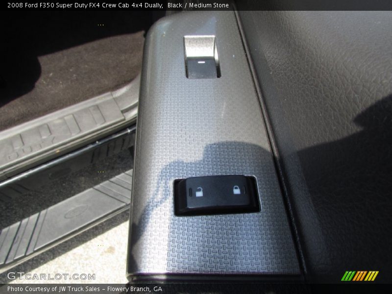 Black / Medium Stone 2008 Ford F350 Super Duty FX4 Crew Cab 4x4 Dually