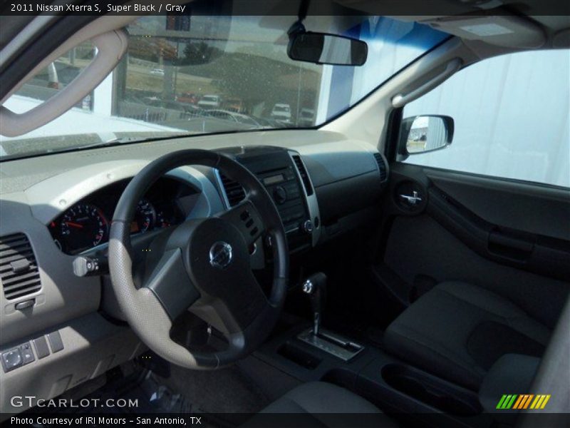 Super Black / Gray 2011 Nissan Xterra S