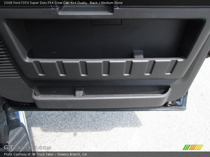 Black / Medium Stone 2008 Ford F350 Super Duty FX4 Crew Cab 4x4 Dually
