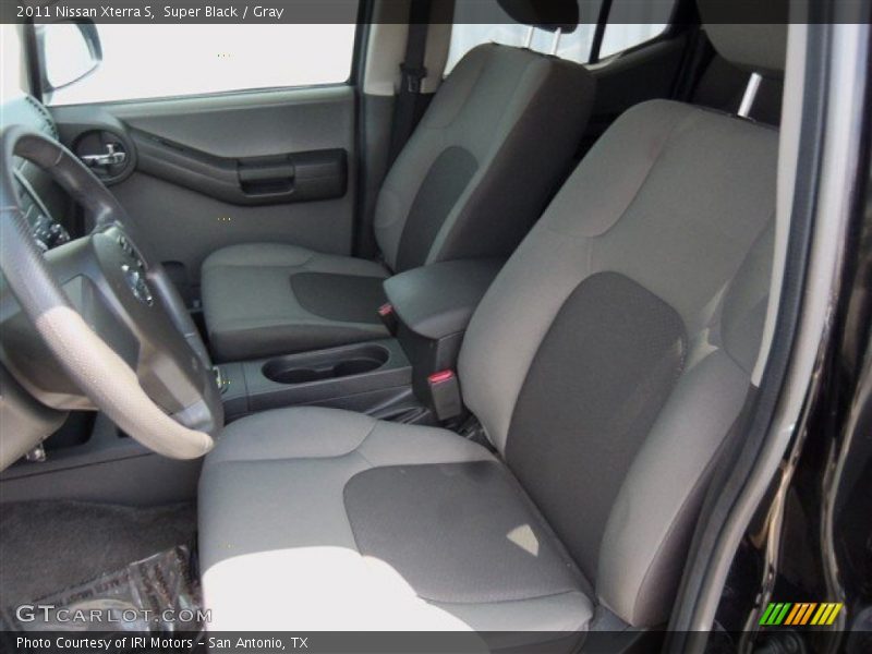 Super Black / Gray 2011 Nissan Xterra S