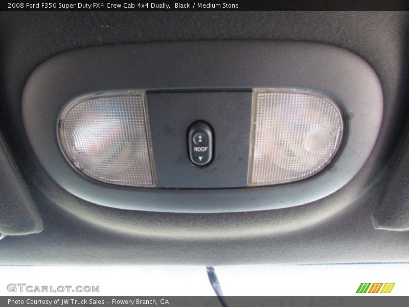 Black / Medium Stone 2008 Ford F350 Super Duty FX4 Crew Cab 4x4 Dually