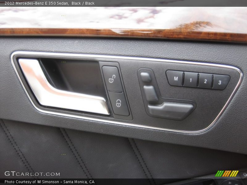 Black / Black 2012 Mercedes-Benz E 350 Sedan