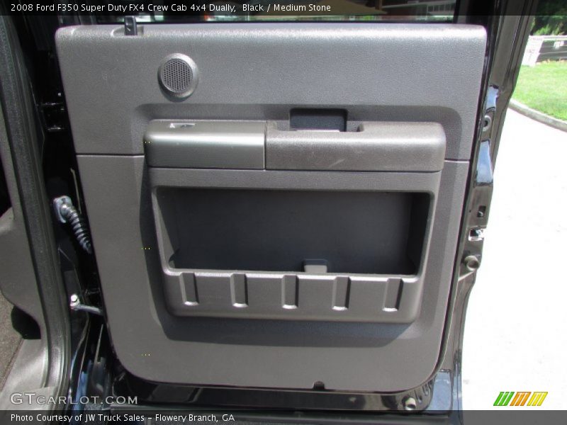 Black / Medium Stone 2008 Ford F350 Super Duty FX4 Crew Cab 4x4 Dually