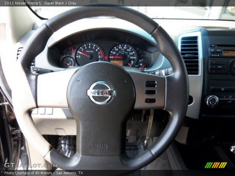 Super Black / Gray 2011 Nissan Xterra S