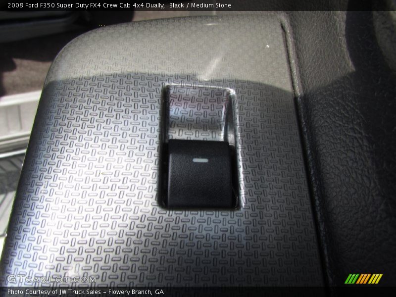 Black / Medium Stone 2008 Ford F350 Super Duty FX4 Crew Cab 4x4 Dually