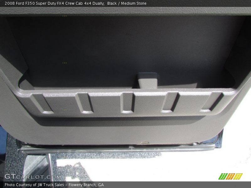 Black / Medium Stone 2008 Ford F350 Super Duty FX4 Crew Cab 4x4 Dually