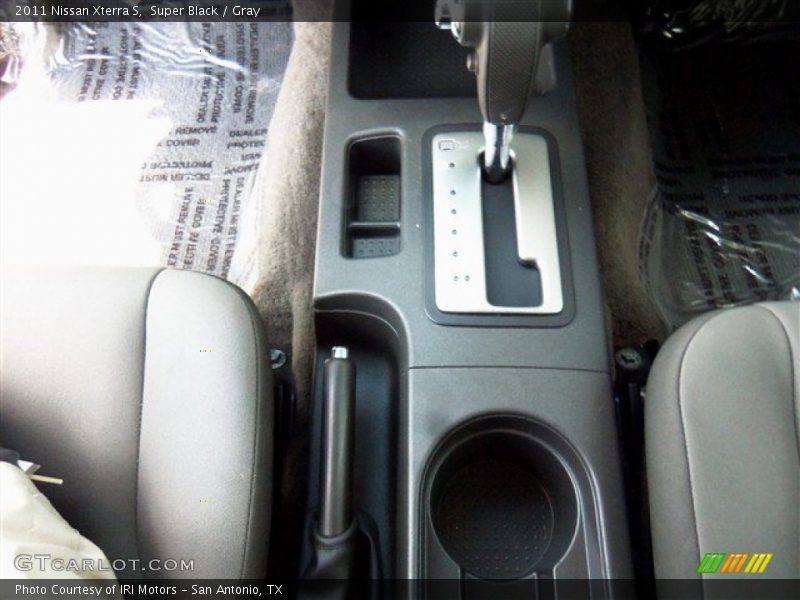 Super Black / Gray 2011 Nissan Xterra S