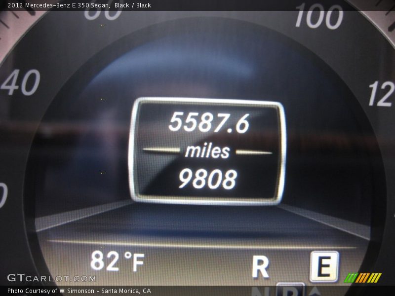 Black / Black 2012 Mercedes-Benz E 350 Sedan
