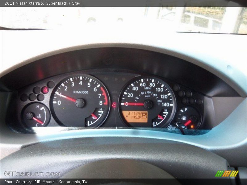 Super Black / Gray 2011 Nissan Xterra S