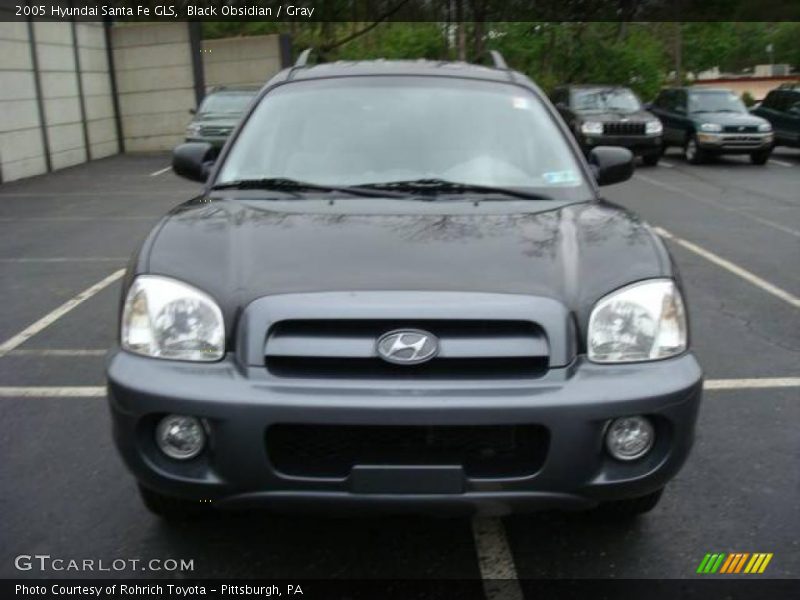Black Obsidian / Gray 2005 Hyundai Santa Fe GLS