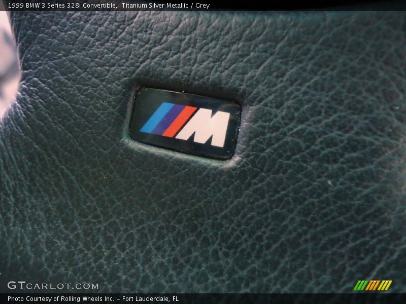 Titanium Silver Metallic / Grey 1999 BMW 3 Series 328i Convertible