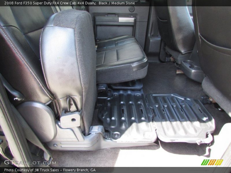 Black / Medium Stone 2008 Ford F350 Super Duty FX4 Crew Cab 4x4 Dually