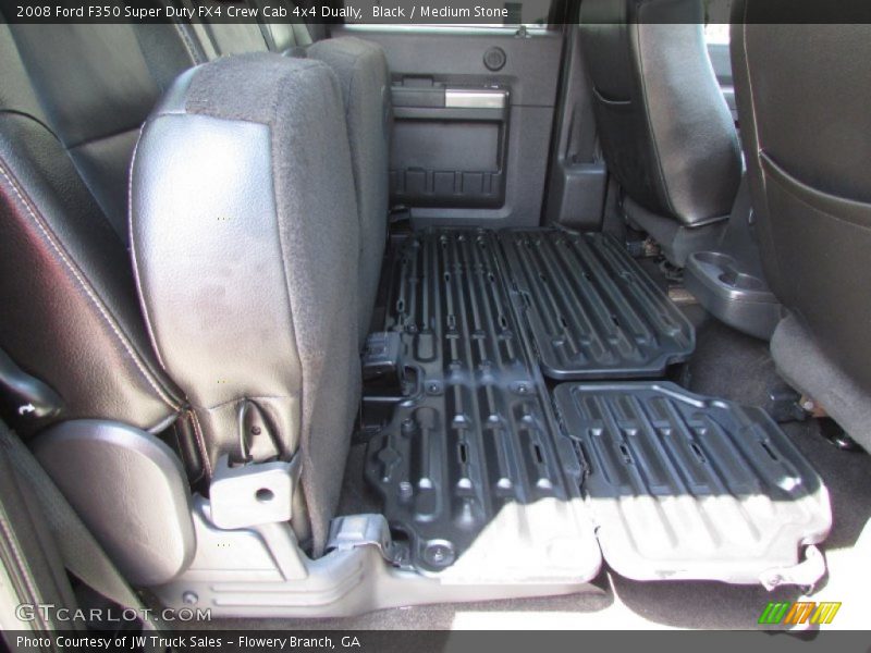 Black / Medium Stone 2008 Ford F350 Super Duty FX4 Crew Cab 4x4 Dually