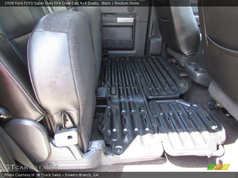 Black / Medium Stone 2008 Ford F350 Super Duty FX4 Crew Cab 4x4 Dually