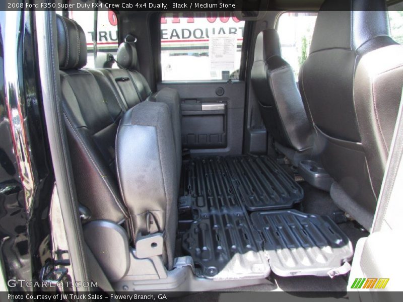 Black / Medium Stone 2008 Ford F350 Super Duty FX4 Crew Cab 4x4 Dually
