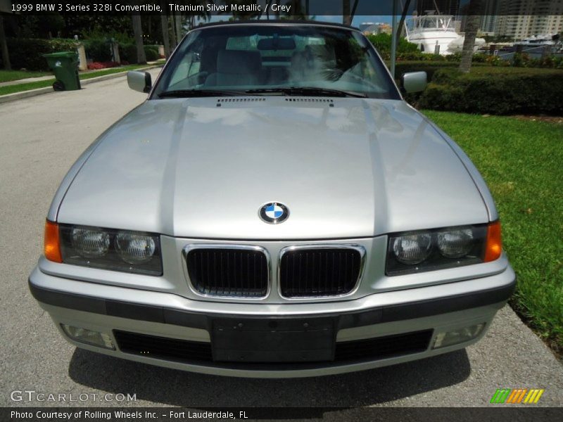  1999 3 Series 328i Convertible Titanium Silver Metallic